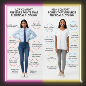 Clothing Pressure Points That Influence Physical Comfort