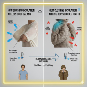 How Clothing Insulation Affects Body Heat Balance