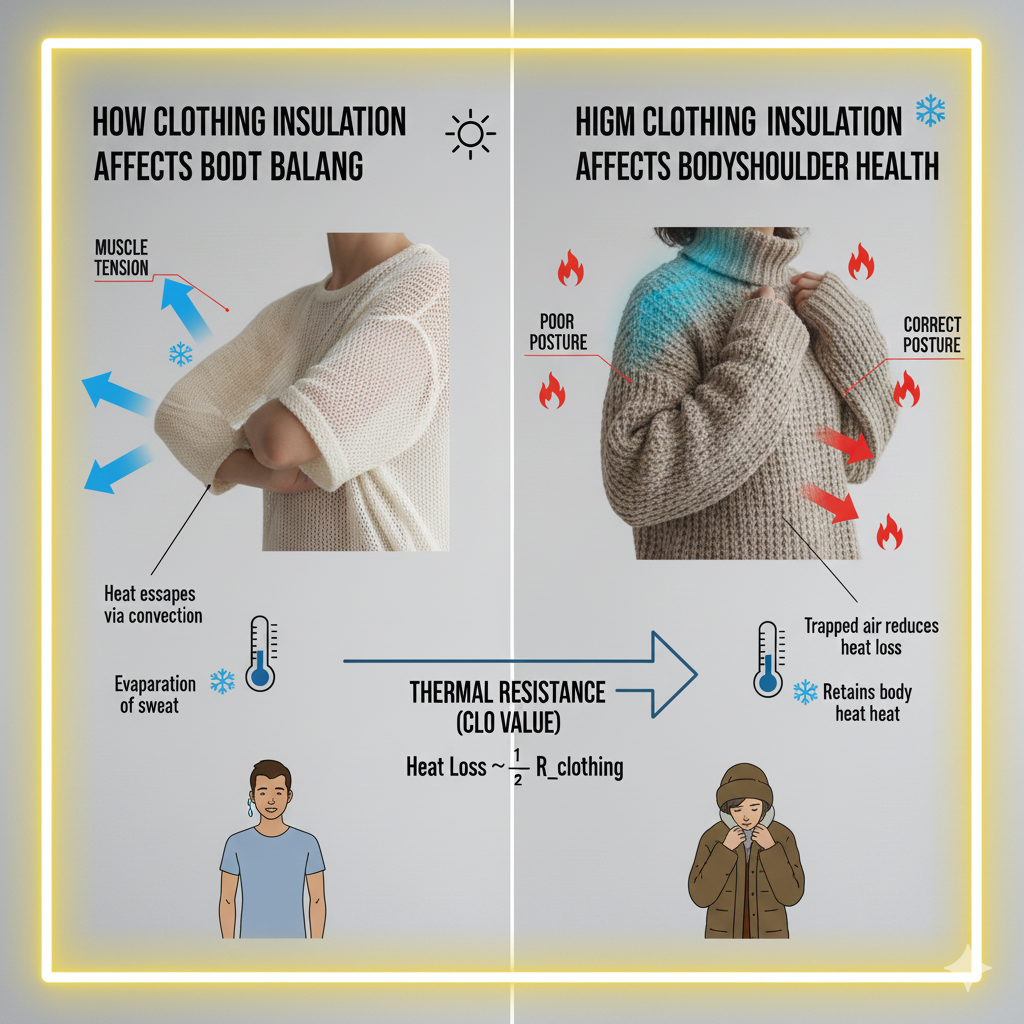 How Clothing Insulation Affects Body Heat Balance