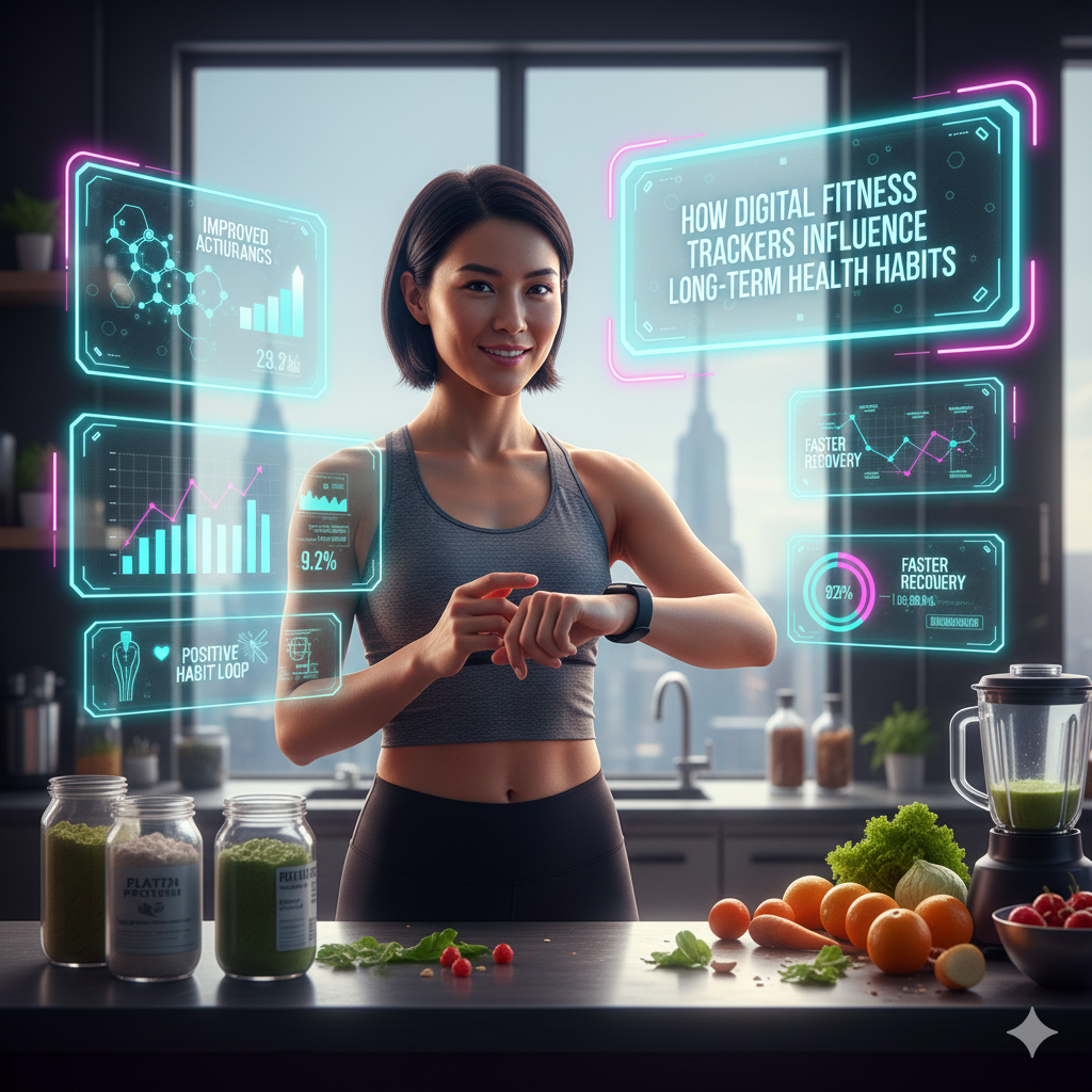 How Digital Fitness Trackers Influence Long-Term Health Habits