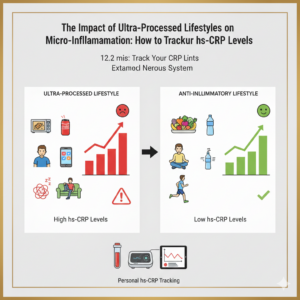 The Impact of Ultra-Processed Lifestyles on Micro-Inflammation: How to Track Your hs-CRP Levels