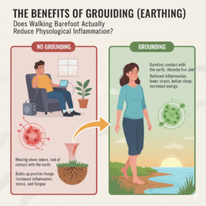 The Benefits of "Grounding" (Earthing): Does Walking Barefoot Actually Reduce Physiological Inflammation?