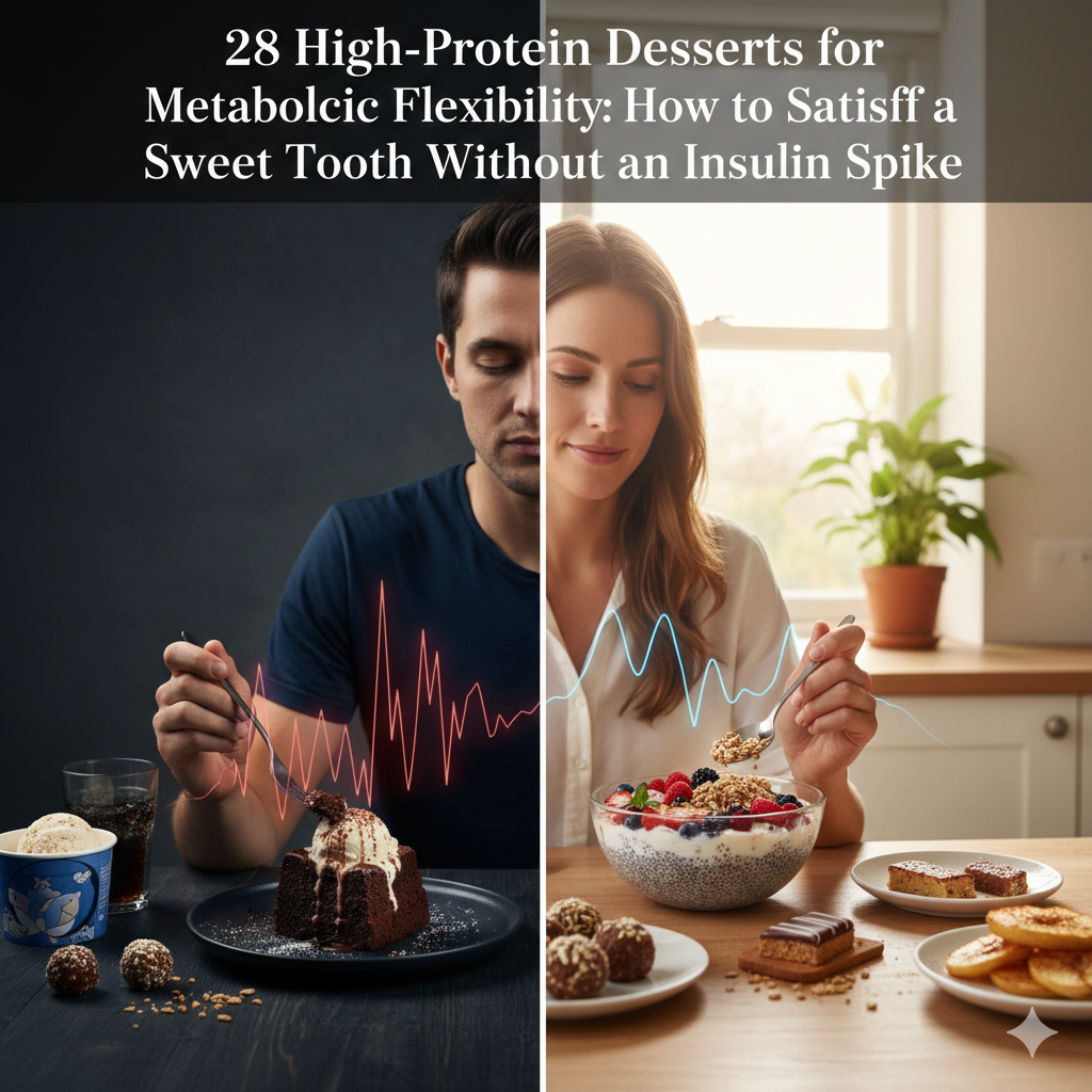 High-Protein Desserts for Metabolic Flexibility: How to Satisfy a Sweet Tooth Without an Insulin Spike