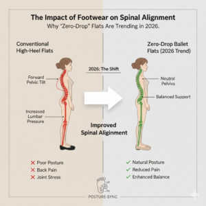 The Impact of Footwear on Spinal Alignment: Why "Zero-Drop" Ballet Flats Are Trending in 2026